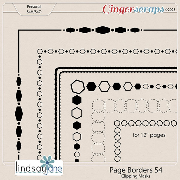 Page Borders 54 by Lindsay Jane