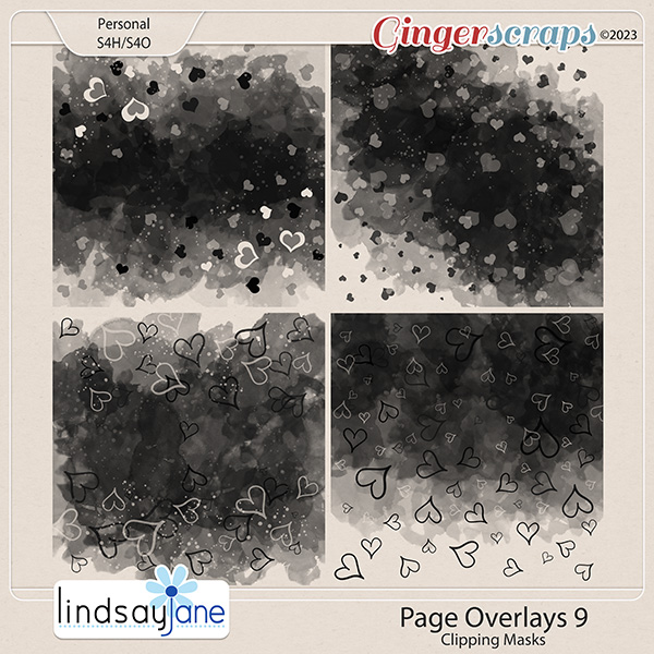 Page Overlays 9 by Lindsay Jane