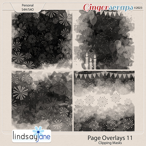 Page Overlays 11 by Lindsay Jane