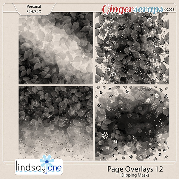 Page Overlays 12 by Lindsay Jane