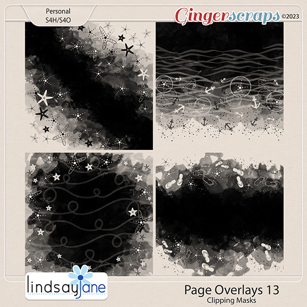 Page Overlays 13 by Lindsay Jane