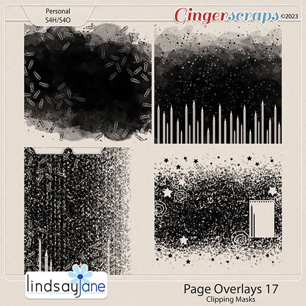 Page Overlays 17 by Lindsay Jane