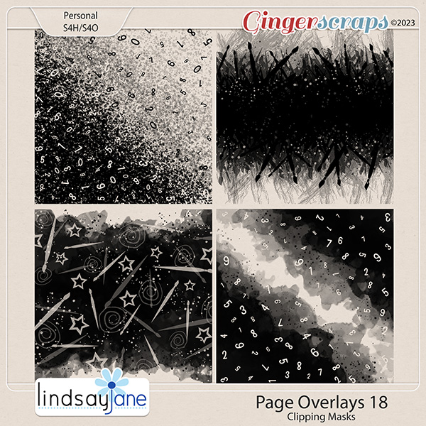 Page Overlays 18 by Lindsay Jane