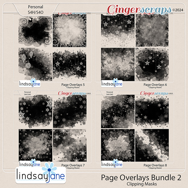 Best Page Overlays Bundle 2 by Lindsay Jane