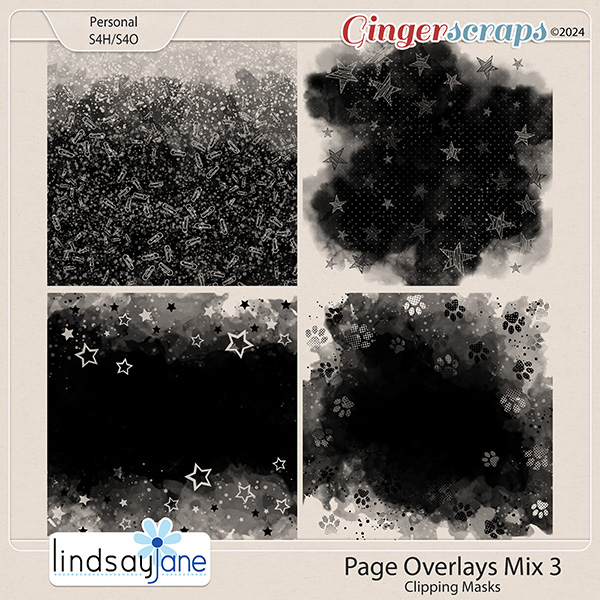 Page Overlays Mix 3 by Lindsay Jane