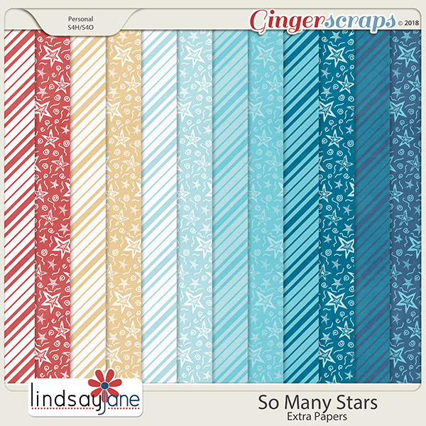 So Many Stars Extra Papers by Lindsay Jane