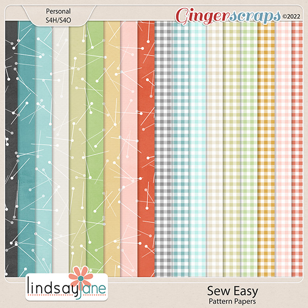 Sew Easy Pattern Papers by Lindsay Jane