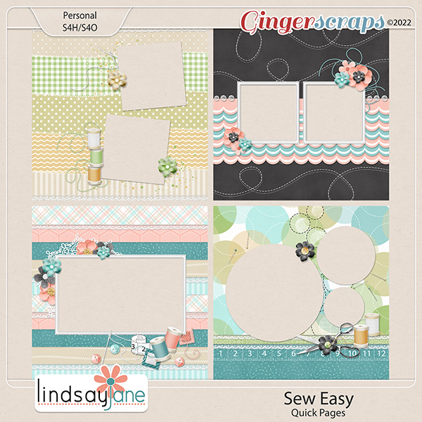 Sew Easy Quick Pages by Lindsay Jane
