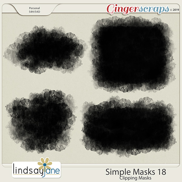 Simple Masks 18 by Lindsay Jane