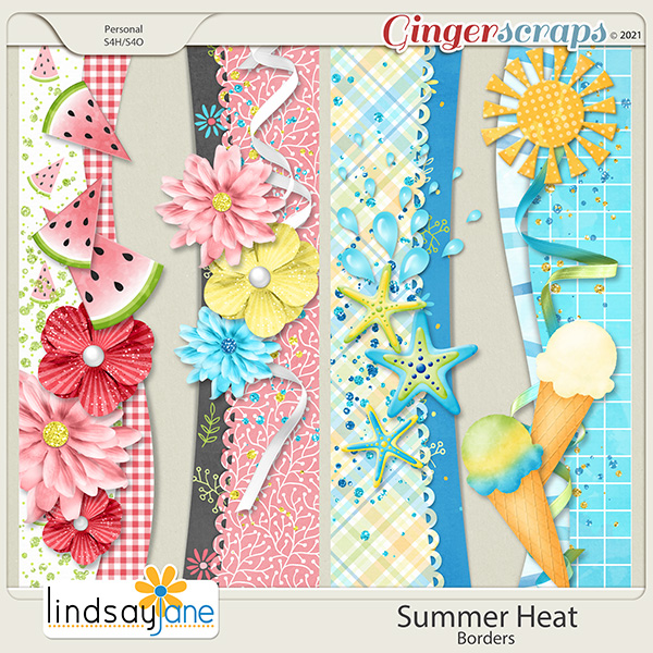Summer Heat Borders by Lindsay Jane