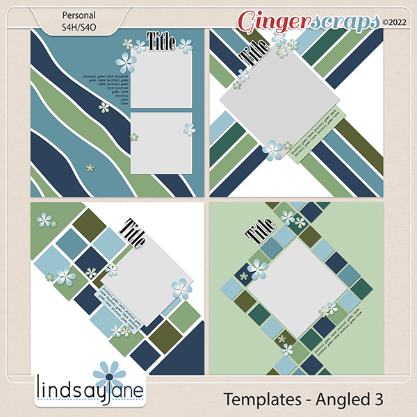 Templates - Angled 3 by Lindsay Jane