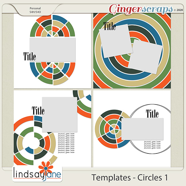 Templates - Circles 1 by Lindsay Jane