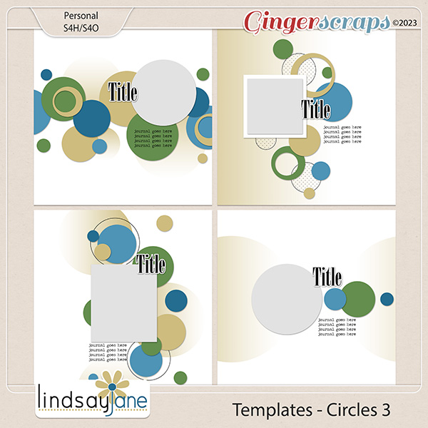 Templates - Circles 3 by Lindsay Jane