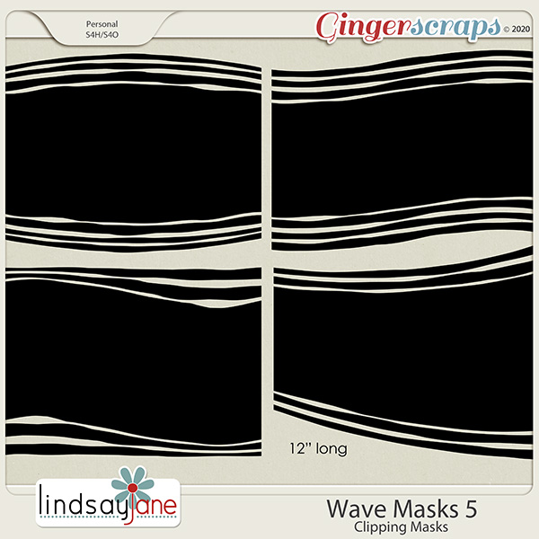 Wave Masks 5 by Lindsay Jane