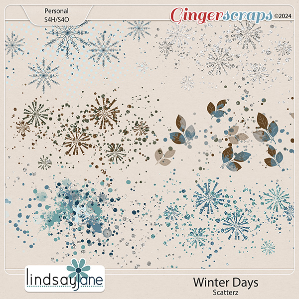 Winter Days Scatterz by Lindsay Jane