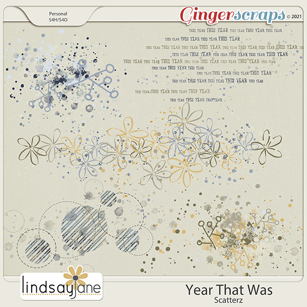 Year That Was Scatterz by Lindsay Jane