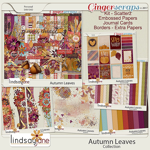 Autumn Leaves Collection by Lindsay Jane