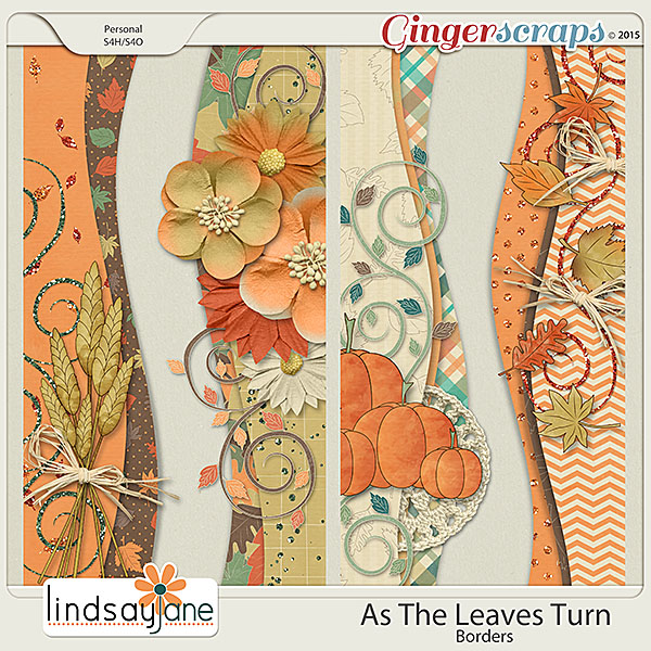 As The Leaves Turn Borders by Lindsay Jane