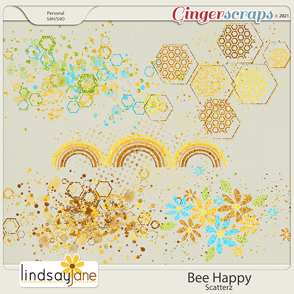 Bee Happy Scatterz by Lindsay Jane