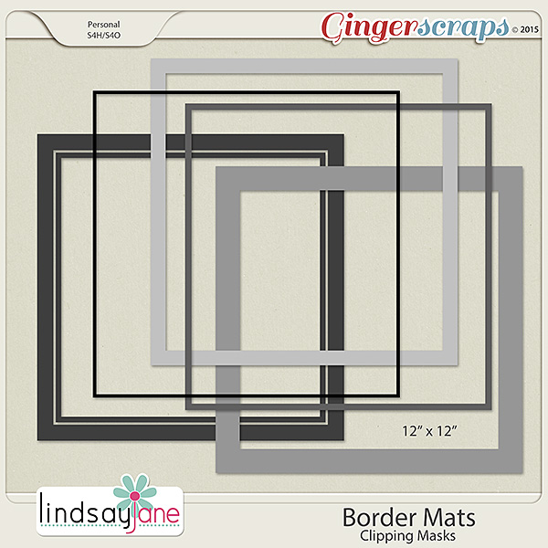 Border Mats by Lindsay Jane