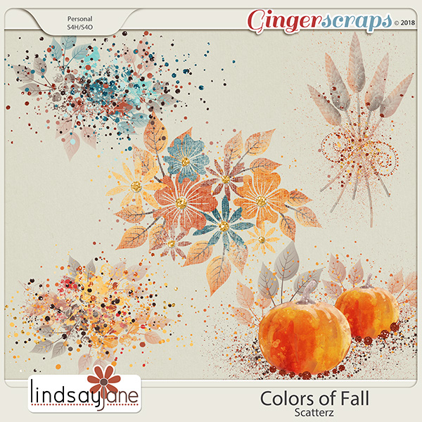 Colors of Fall Scatterz by Lindsay Jane