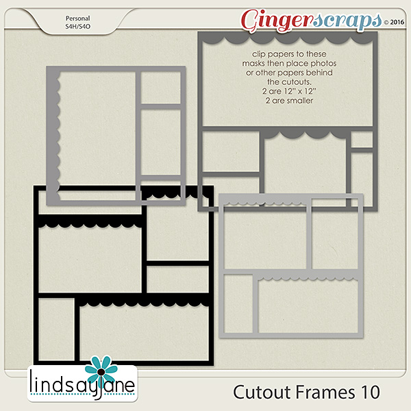 Cutout Frames 10 by Lindsay Jane