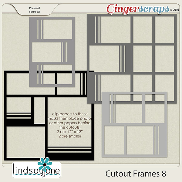 Cutout Frames 8 by Lindsay Jane