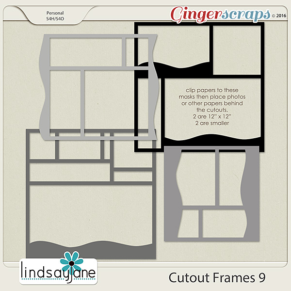 Cutout Frames 9 by Lindsay Jane