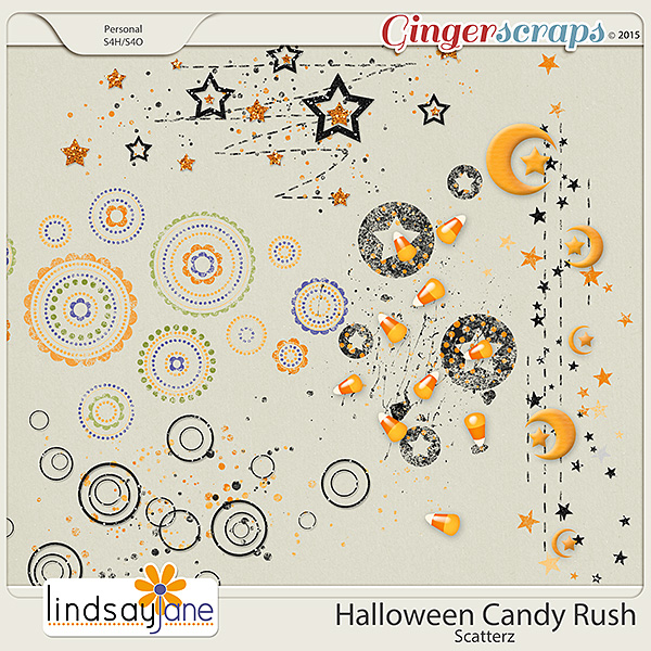 Halloween Candy Rush Scatterz by Lindsay Jane