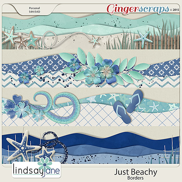 Just Beachy Borders by Lindsay Jane