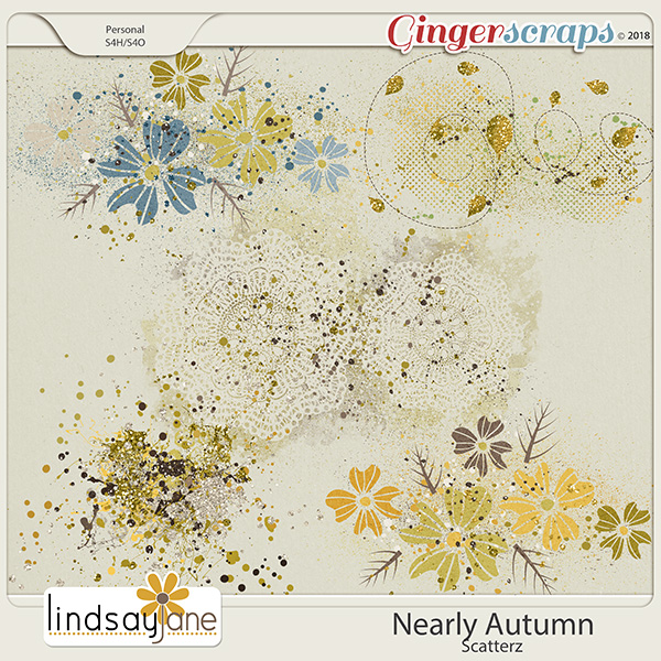 Nearly Autumn Scatterz by Lindsay Jane