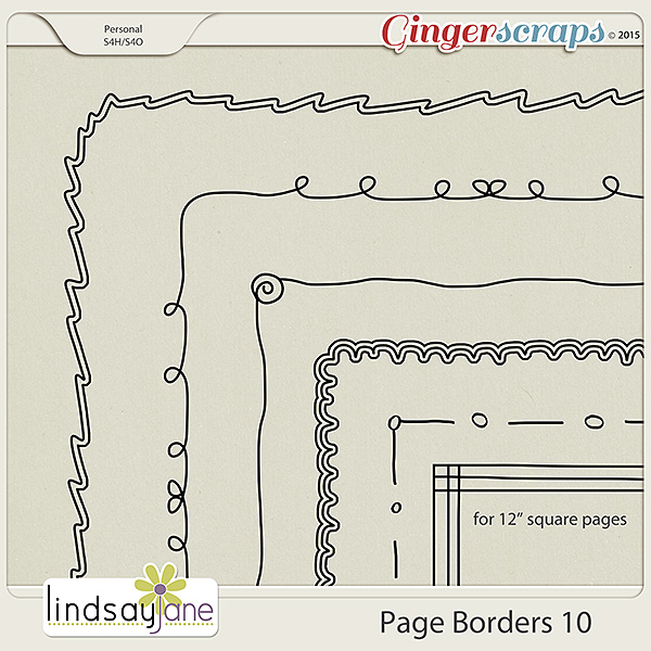 Page Borders 10 by Lindsay Jane