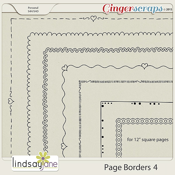 Page Borders 4 by Lindsay Jane
