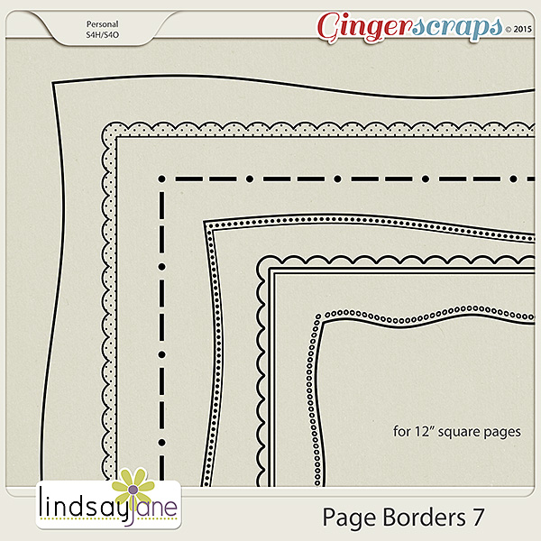 Page Borders 7 by Lindsay Jane
