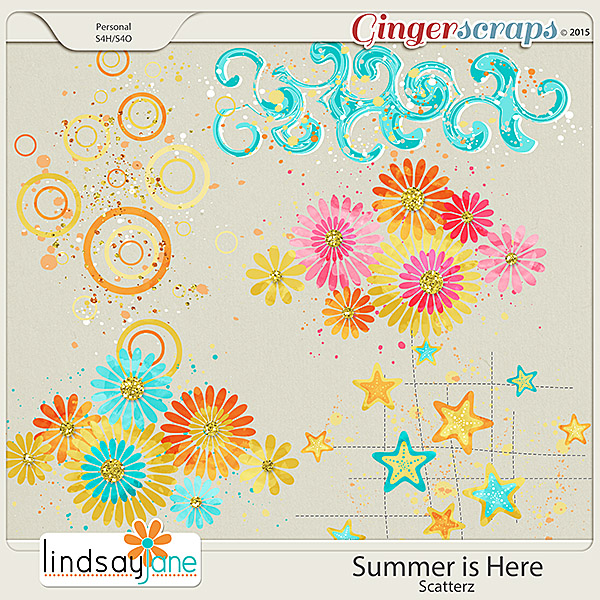 Summer is Here Scatterz by Lindsay Jane