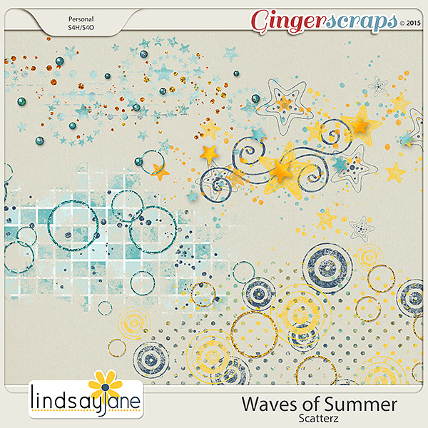 Waves of Summer Scatterz by Lindsay Jane