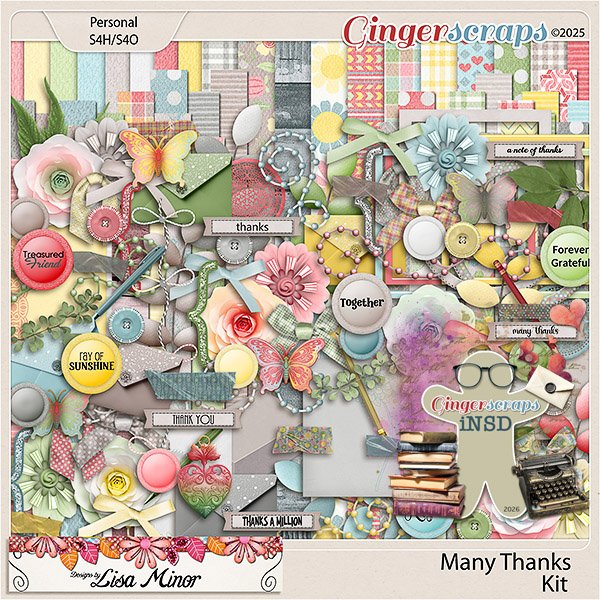 Many Thanks from Designs by Lisa Minor