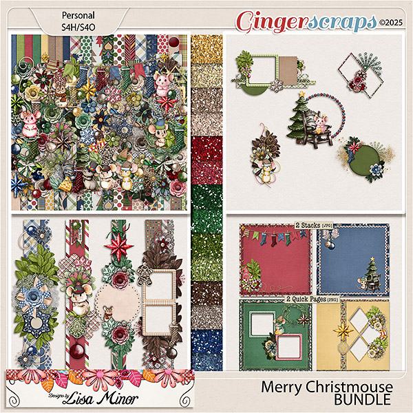 Merry Christmouse BUNDLE from Designs by Lisa Minor