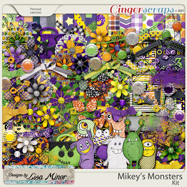 Mikey's Monsters from Designs by Lisa Minor