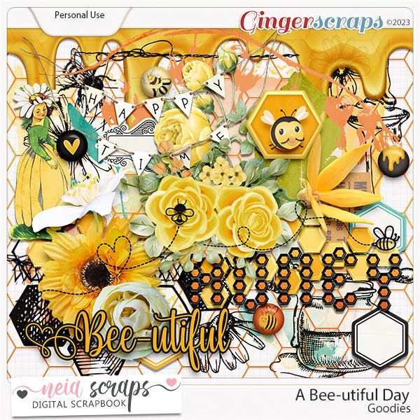 A Bee-utiful Day - Goodies - by Neia Scraps