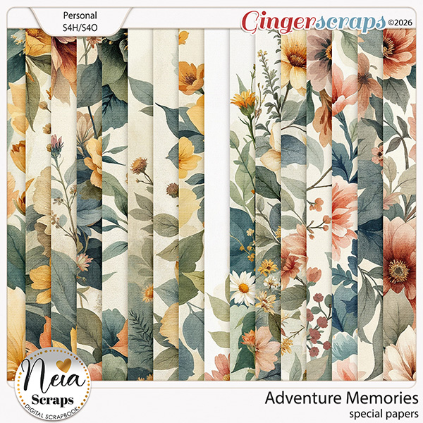 Adventure Memories - Special Papers - by Neia Scraps
