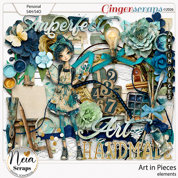 Art in Pieces - Elements - by Neia Scraps