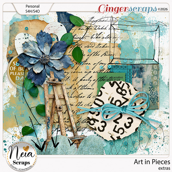 Art in Pieces - Extras - by Neia Scraps