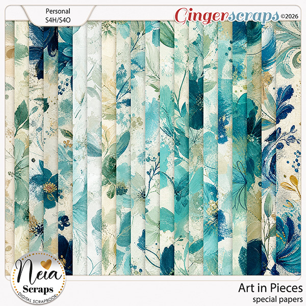 Art in Pieces - Special Papers - by Neia Scraps