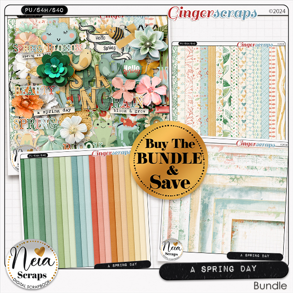 A Spring Day - Bundle - by Neia Scraps