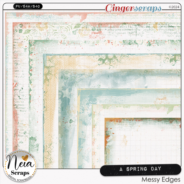 A Spring Day - Messy Edges - by Neia Scraps