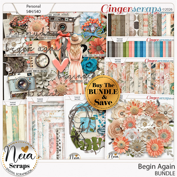 Begin Again - Bundle - by Neia Scraps