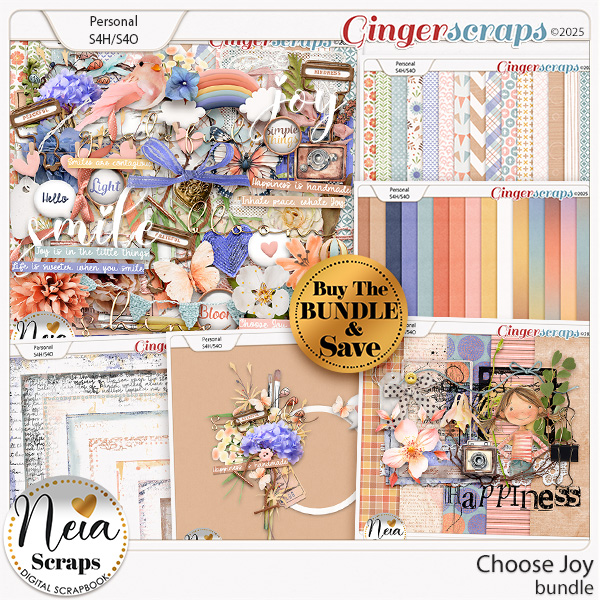 Choose Joy - Bundle - by Neia Scraps