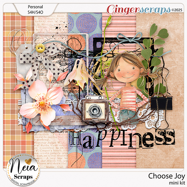 Choose Joy - Mini Kit - by Neia Scraps