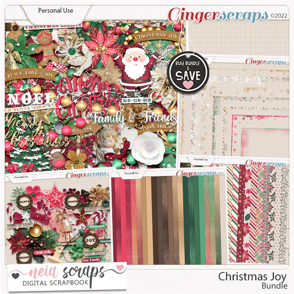 Christmas Joy - Bundle - by Neia Scraps